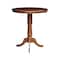 International Concepts Round 36 in Round Top Pedestal Table, 41.1 in Height, Distressed Oak, 36 W, 36 L, 41.1 in H, Wood K42-36RT-6B-2 - alternate 2